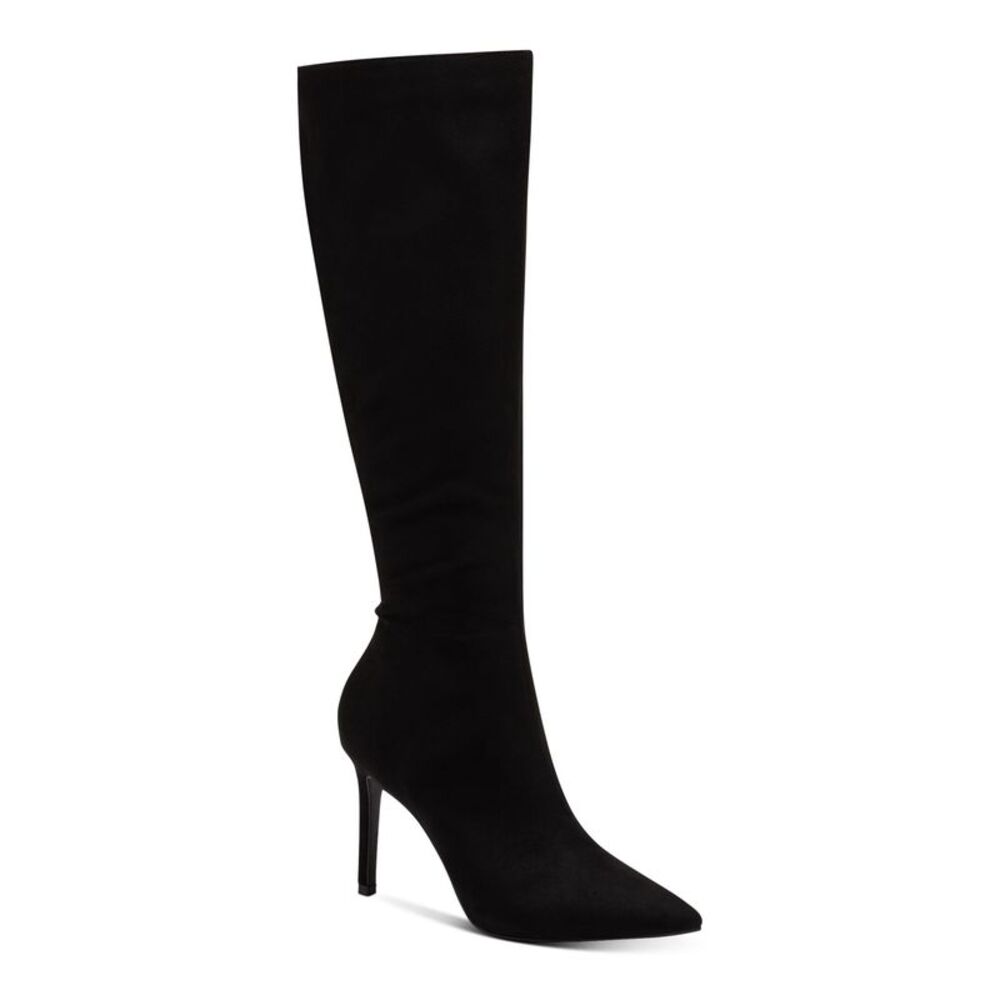 INC Womens Black Cushioned Rajel Pointy Toe Stiletto Zip-Up Dress Boots 10 M